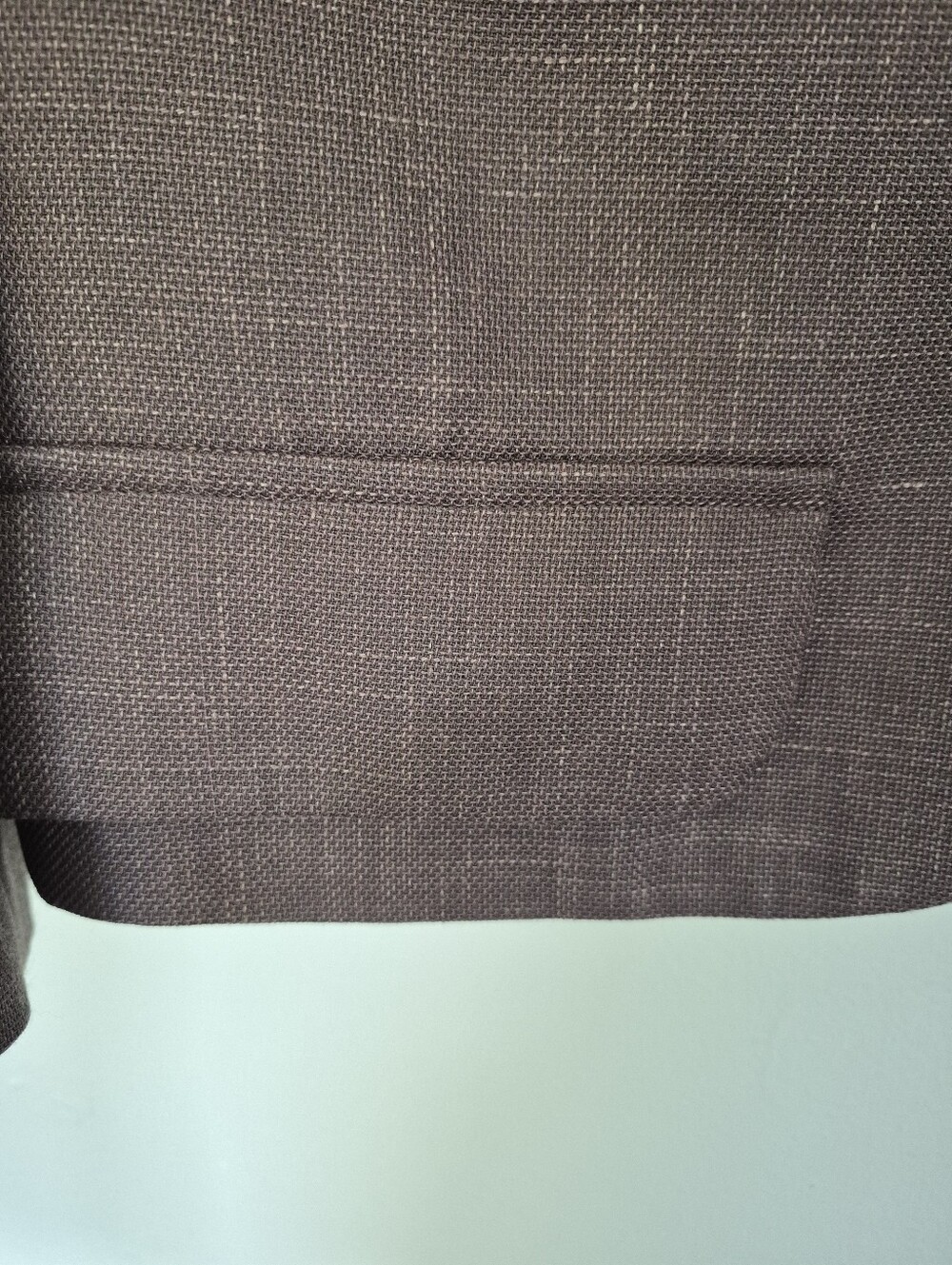 Comrags Wool Linen Blend Short Blazer Jacket Medium - Picture 9 of 10